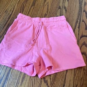 Zara pink shorts size small
